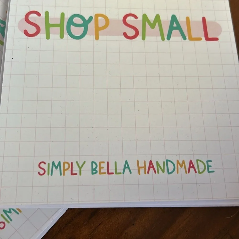 Notebook for planning small businesses task